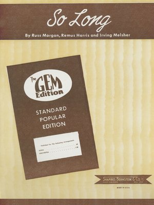 cover image of So Long